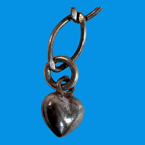 Jay King Sterling Silver & Que Sera Blue Agate Pendant Necklace DTR Discontinued - Picture 7 of 10